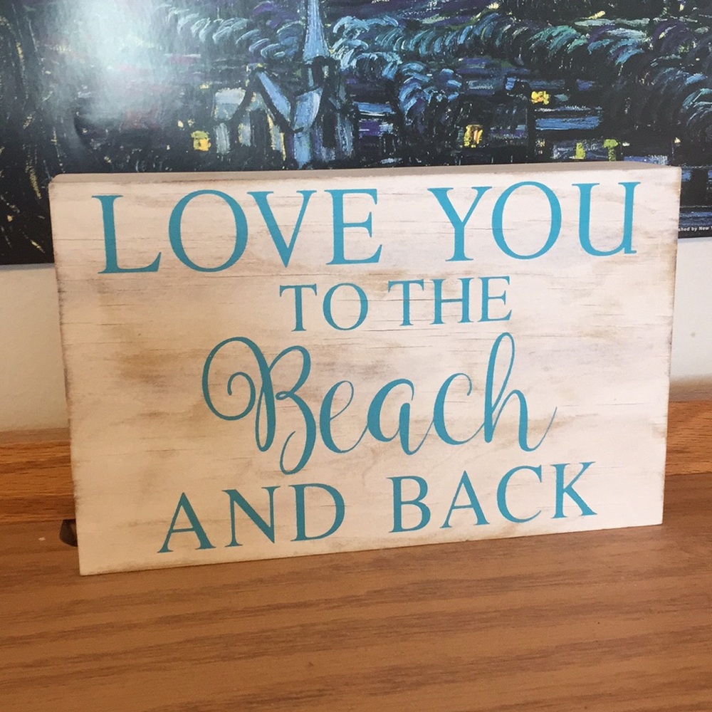 Beach Decor Sign